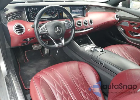 2015 Mercedes-Benz S 63 Amg из США, поврежденный, VIN WDDXJ7JB3FA001561